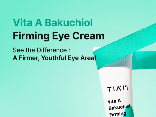 TIAM Vita A Bakuchiol Firming Eye Cream4 کرم سفت کننده و ضدپیری دور چشم تیام