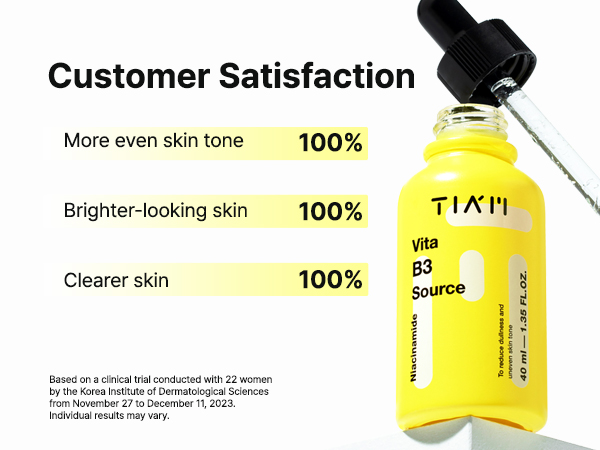 TIAM Vita B3 Source6 نظرات کاربران بعد از استفاده از سرم Vita B3 سورس تیام