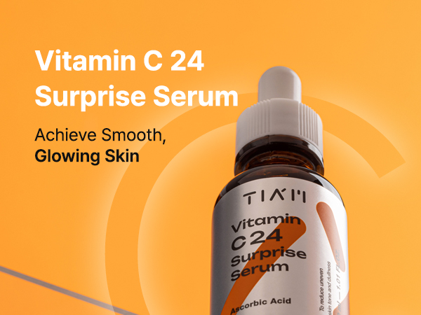TIAM Vitamin C24 Surprise Serum4 پایداری بالای سرم سورپرایز ویتامین C24 تیام