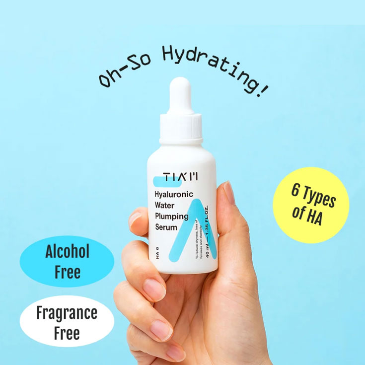 water-plumping-serum2 ترکیبات سرم آبرسان تیام مناسب برای پوستهای دهیدراته