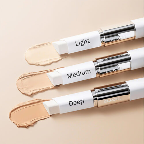 elroel-blanc-cover-cream-stick-light-4 استیک کرم پودر الروئل