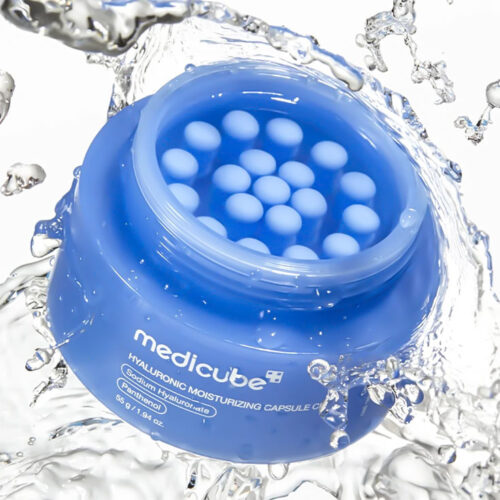 medicube-hyaluronic-moisturizing-capsule-cream-3 کرم آبرسان کپسولی مدی کیوب